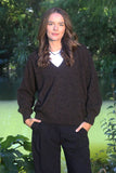 Cavern Possum Merino V Neck Jumper