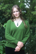 Cavern Possum Merino V Neck Jumper