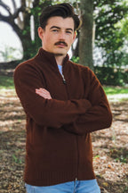 Mens Possum Merino Patch Jacket