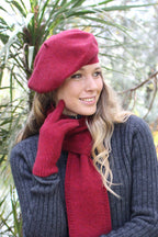 Plain Possum Merino Beret