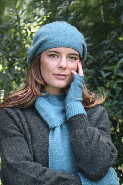 Plain Possum Merino Beret