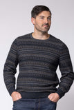 Aritsan Possum Merino Sweater - Charoal Base