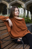 Possum Merino Honeycomb Poncho