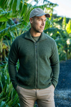 Possum Merino Moss Stitch Plated Jacket