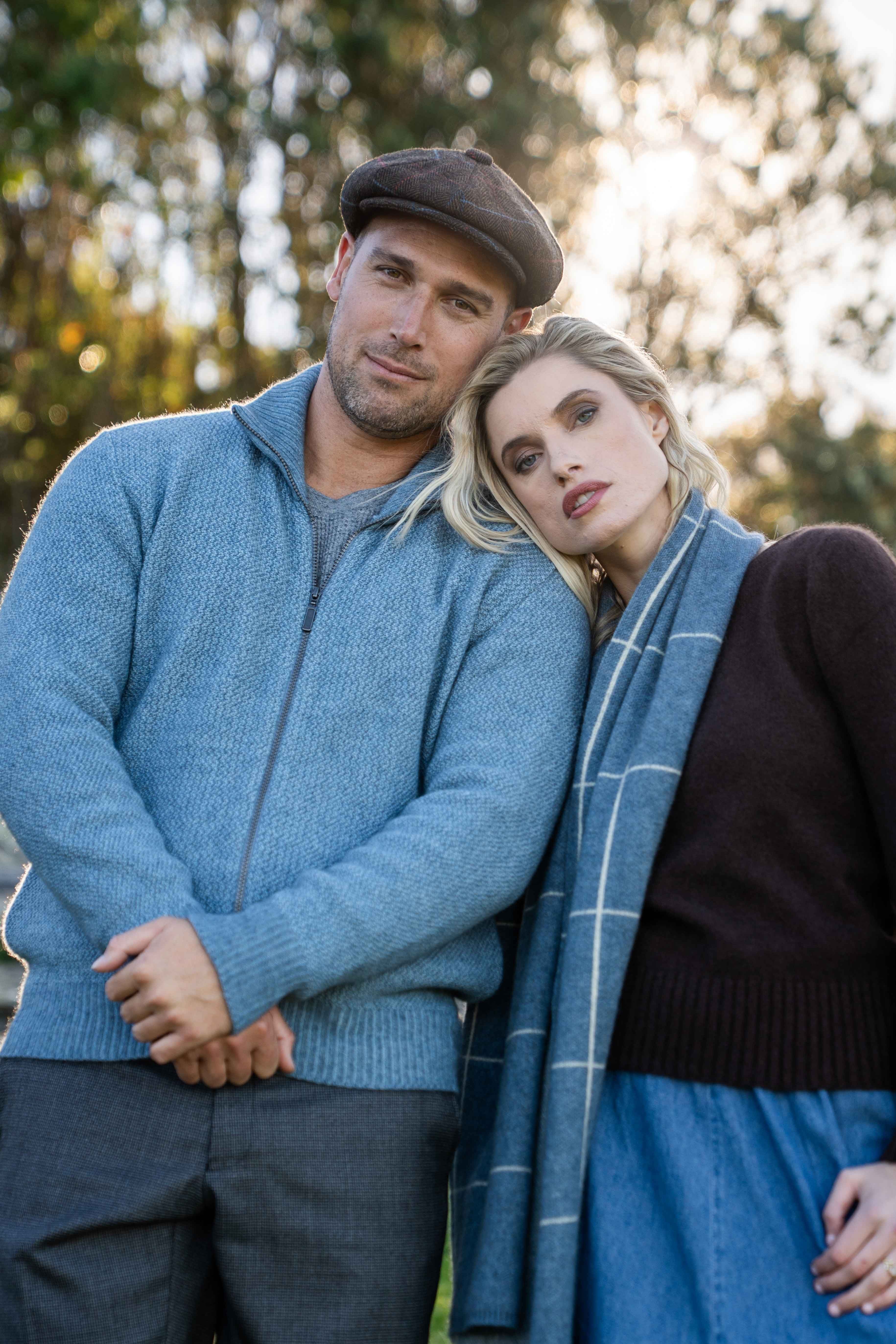 Possum Merino Moss Stitch Plated Jacket Secondary image