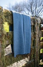 Plated Herringbone Possum Merino Throw