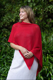 Mesh Merino & Cotton Poncho