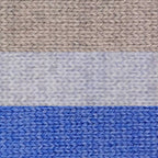 Graduated Stripe Merino Wool Poncho