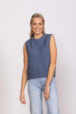 Charm Possum Merino Vest Bahama2