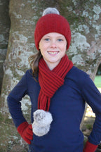 Childs Possum Merino Cottontail Beanie