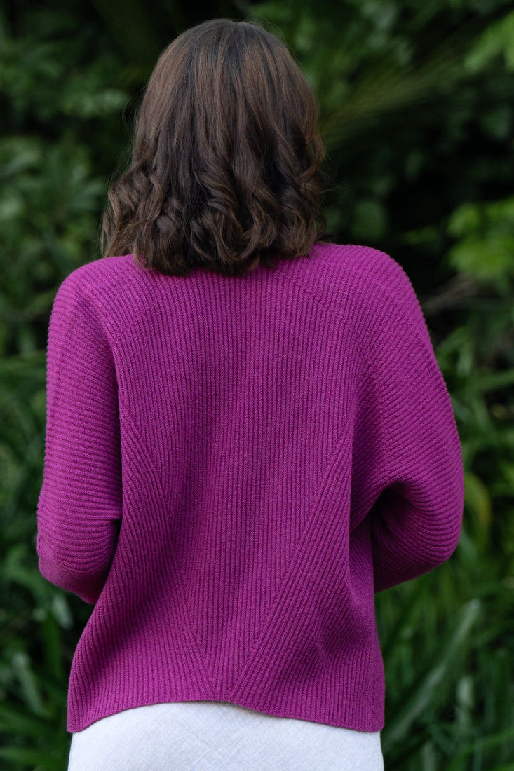 Dome Merino & Cotton Jacket back