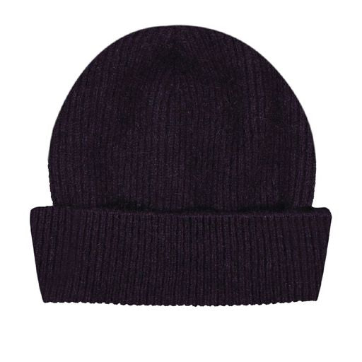 Fine Rib Possum Merino Hat