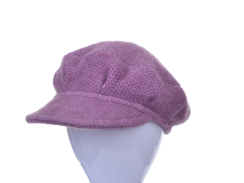 Soft Peak Possum Merino Cap