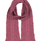 Cable Possum Merino Scarf