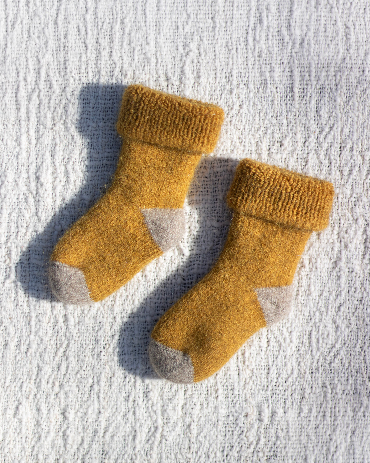Plain Possum Merino Baby Socks Main image