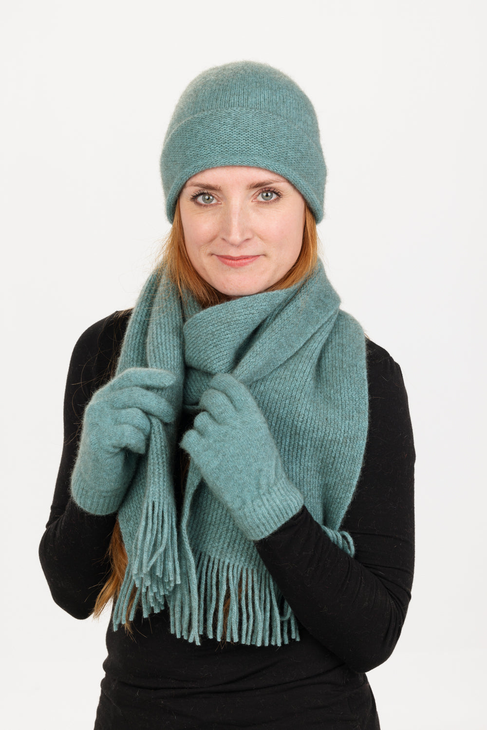 Plain Possum Merino Scarf - Native World
