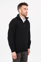 North Wester Pure NZ Wool 1/4 Zip Jumper