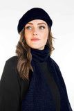 Zig Zag Pattern Possum Merino Scarf