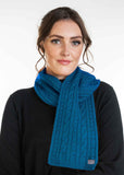 Cable Knit Possum Merino Scarf