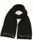 Fern Motif Possum Merino Scarf