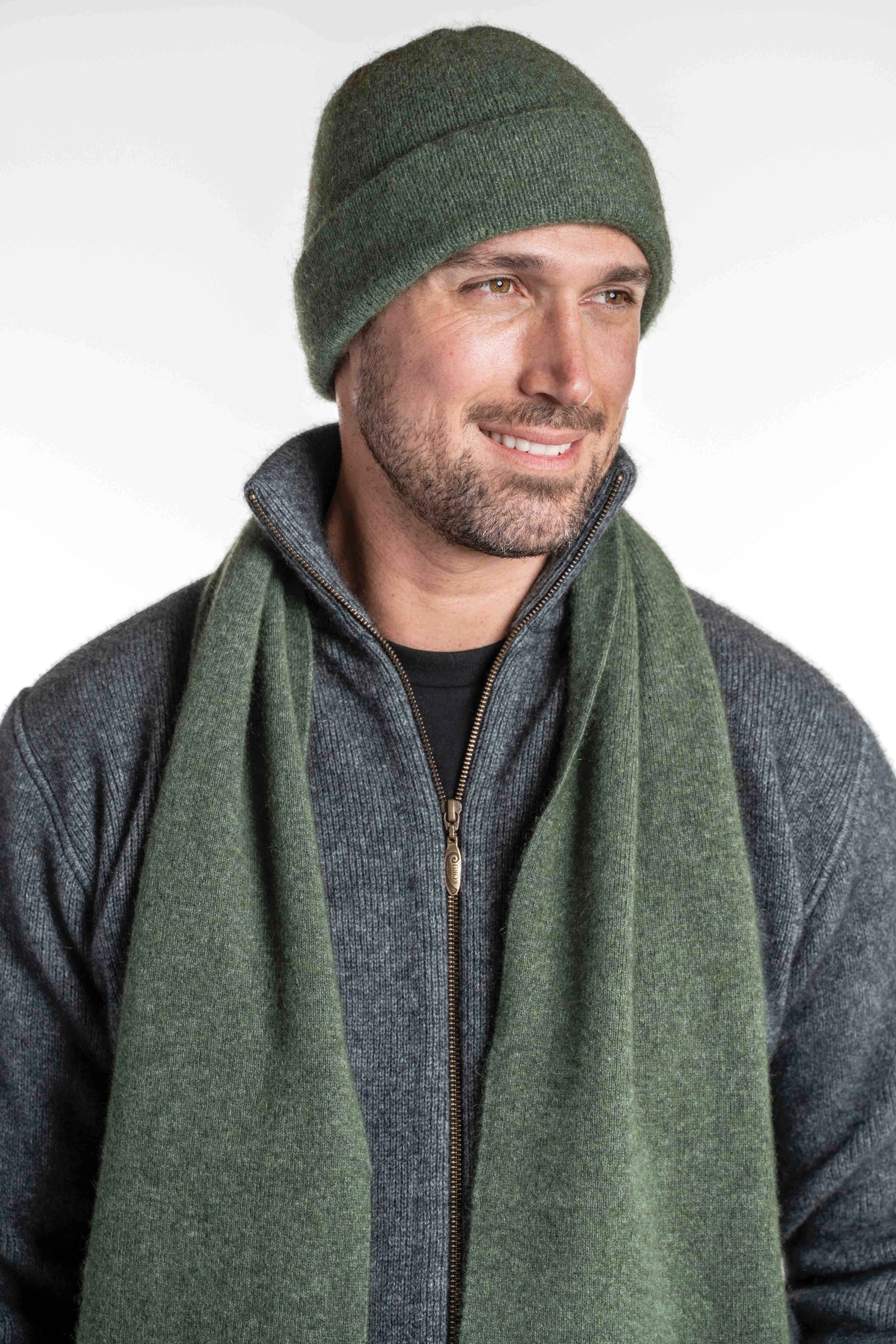 Plain Possum Merino Beanie Secondary image