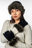 Fur Trim Possum Merino Beanie