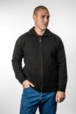 Zip Through Possum Merino Jacket