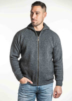 Zip Through Possum Merino Jacket