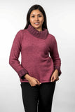 Two Tone Possum Merino Jumper