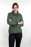 Possum Merino Two Tone Jumper - Koru Knitwear