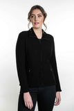 Shaped Zip Possum Merino Jacket