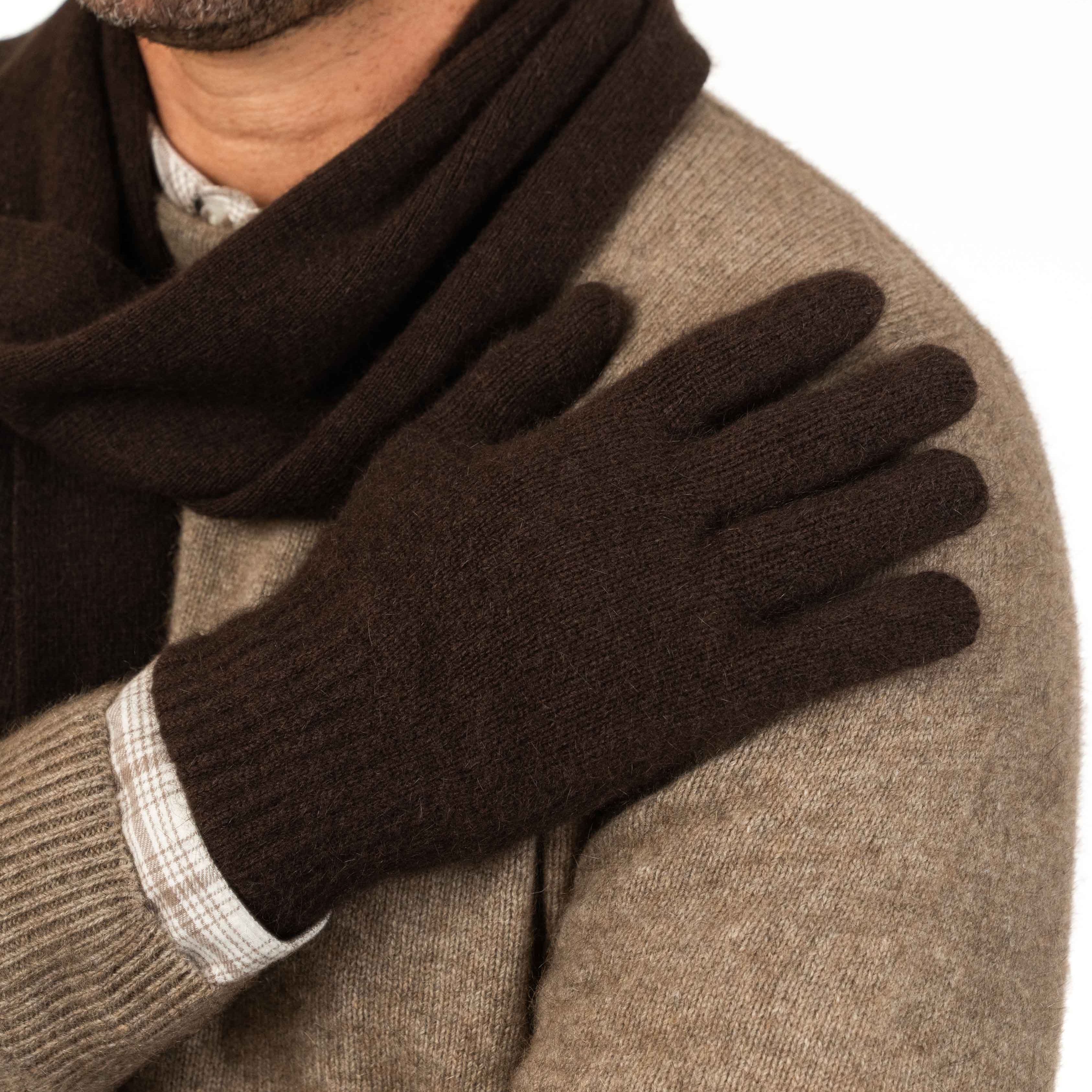 Plain Possum Merino Gloves