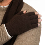 Fingerless Possum Merino Gloves