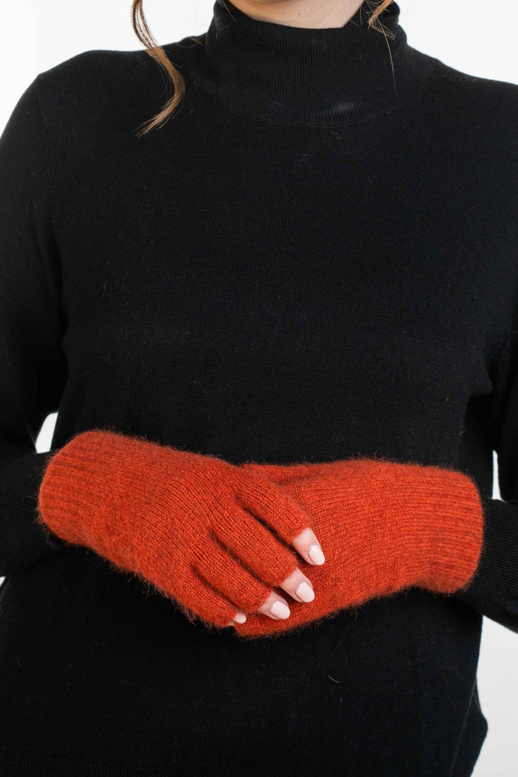Fingerless Possum Merino Gloves
