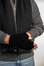 Fingerless Possum Merino Gloves