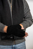Fingerless Possum Merino Gloves
