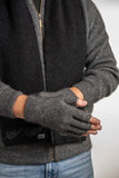Possum Merino Fingerless Gloves - Koru Knitwear