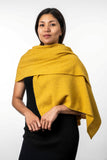 Lightweight Moss Stitch Possum Merino Wrap