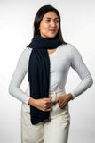 Lightweight Moss Stitch Possum Merino Wrap