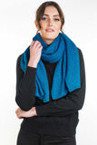 Lightweight Moss Stitch Possum Merino Wrap