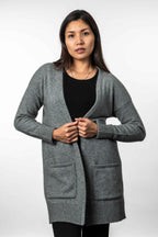 Long Line Possum Merino Cardigan