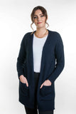 Possum Merino Long Line Cardigan - Koru Knitwear