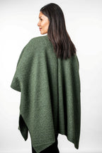 Zig Zag Textured Possum Merino Cape
