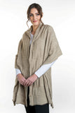 Jacquard Pattern Possum Merino Wrap