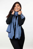 Jacquard Pattern Possum Merino Wrap