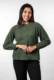 Split Hem Possum Merino Jumper