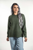 Possum Merino Split Hem Jumper - Koru Knitwear