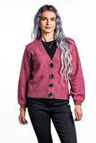 Possum Merino V Neck Cardigan - Koru Knitwear