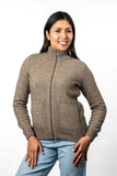 Rib Detail Possum Merino Jacket