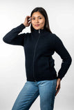 Rib Detail Possum Merino Jacket